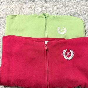 PINK Victoria's Secret Light Green Zip-Up Jacket